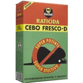 RATICIDA CEBO FRESCO CUCHOL 150 GR