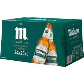 2 Cervezas Mahou Tostada 0,0 Botella – Barra Zero