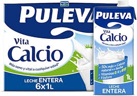 LECHE VITA CALCIO ENTERA PULEVA 1L 