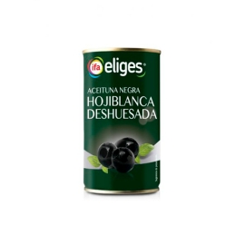 ACEITUNAS NEGRAS SIN HUESO IFA ELIGES 350 GR