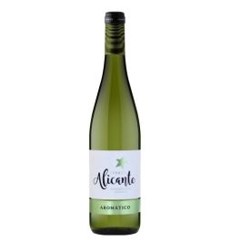 Vino blanco aromatico Puerto de Alicante botella 750 ml