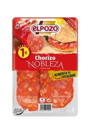 CHORIZO NOBLEZA EXTRA LONCHAS EL POZO 75 GR