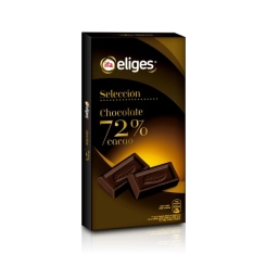 CHOCOLATE SELECCION 72  CACAO IFA ELIGES 100 GR