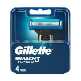 RECAMBIO GILLETTE MACH3 TURBO PACK 4 UD