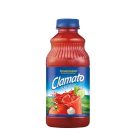 CLAMATO COCTEL DE TOMATE Y ALMEJA 946 ml