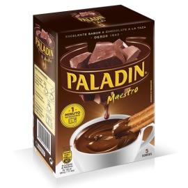 CHOCOLATE A LA TAZA EN POLVO PALADIN 5 SOBRES