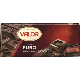 CHOCOLATE PURO EXTRAFINO VALOR 300 GR