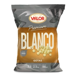 CHOCOLATE COBERTURA BLANCO EN GOTAS VALOR 2 5 KG