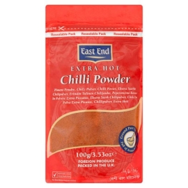 CHILLI POWDER EXTRA HOT EAST END 100 GR